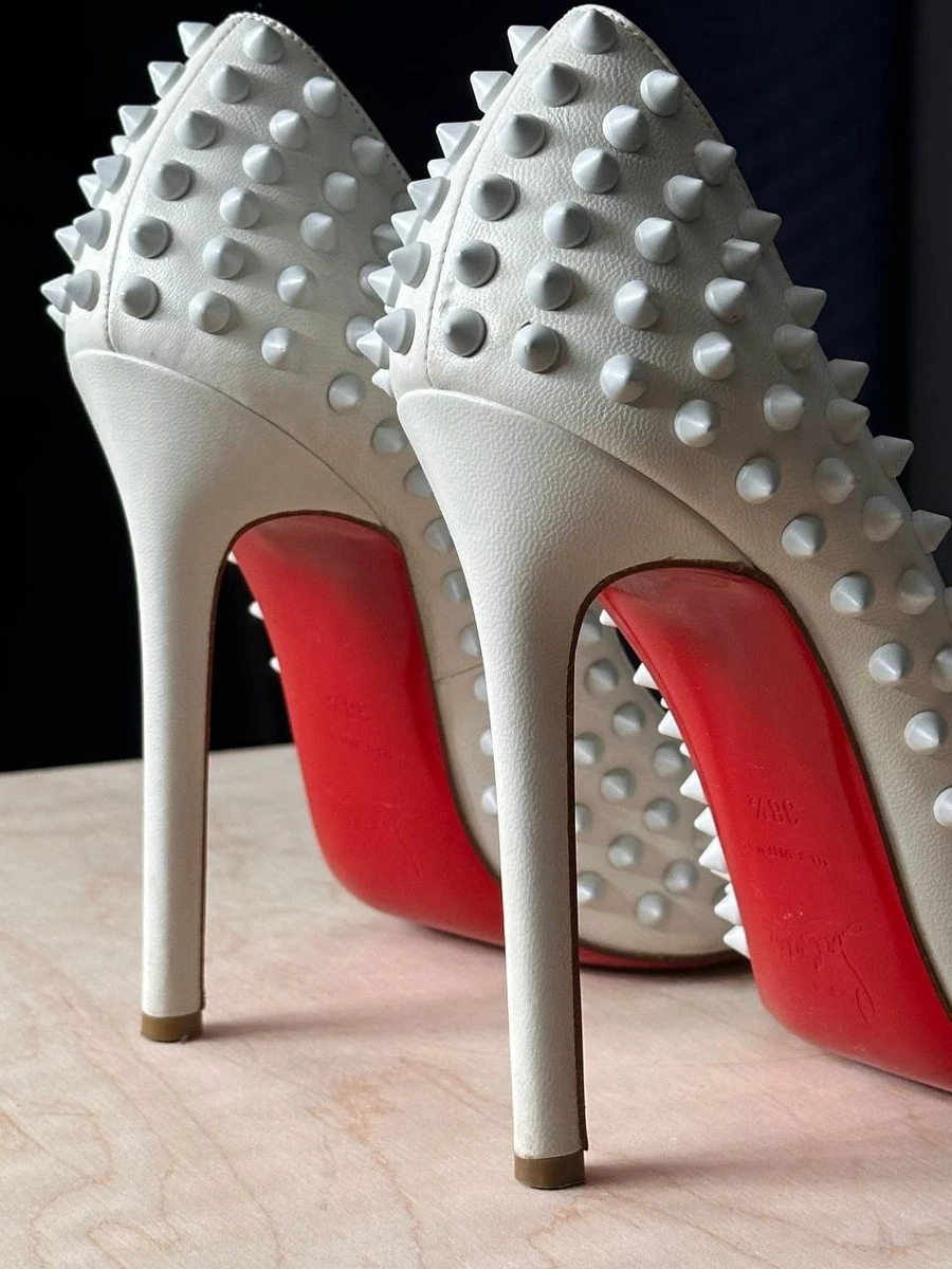 Christian Louboutin Women's White Spikes for sale | eBay
