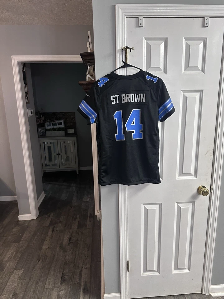 Detroit Lions Amon-Ra St. Brown Nike Jersey NWT Size Women’s Large - Image 2 of 4