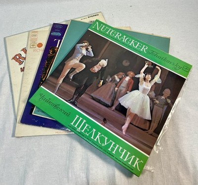 vinyl records lot - The Classics: Nutcracker, 1812 Overture, Camelot, and more