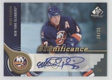2005 SP Game Used Edition SIGnificance Gold 20/25 Mark Parrish #S-MP Auto 0uj7