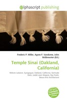 Frederic P. Miller (U. A.) | Temple Sinai (Oakland, California) | Taschenbuch