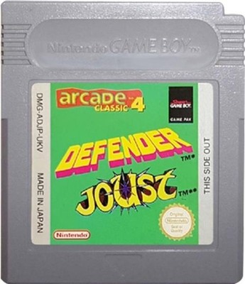 Arcade Classic No 4 Defender & Joust - Nintendo Game Boy Gameboy Videospiel