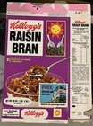 1979 Kellogg’s Raisin Bran Cereal Box Amtrak — photo 1
