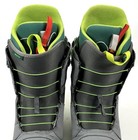 Burton Moto Snowboard Boots Gray Lime Green Mens Size 13 Upper Lower Lace Pulls — photo 8