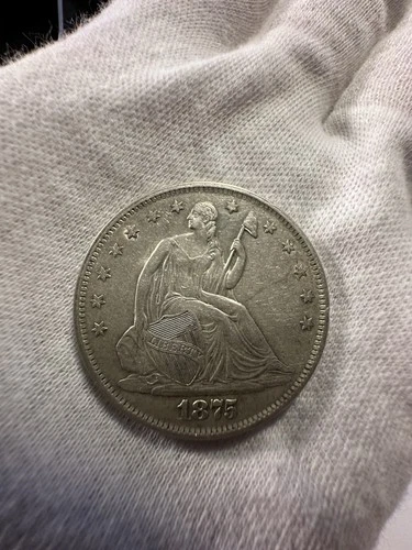 1875-S Seated Liberty Half Dollar