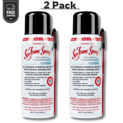 Sea Foam Spray Intake Valve and Upper Engine Cleaner SS14 12 oz Pack of 2