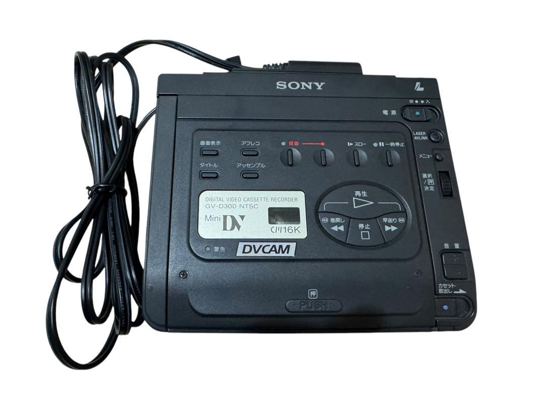 SONY　デジタルポータブルビデオレコーダー　GV-D300 Sony GV-D300 Mini DV VCR for sale online | eBay