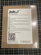 Jadaol Cat 6 Ethernet Cable 50 ft Flat Internet Network Cable - White
