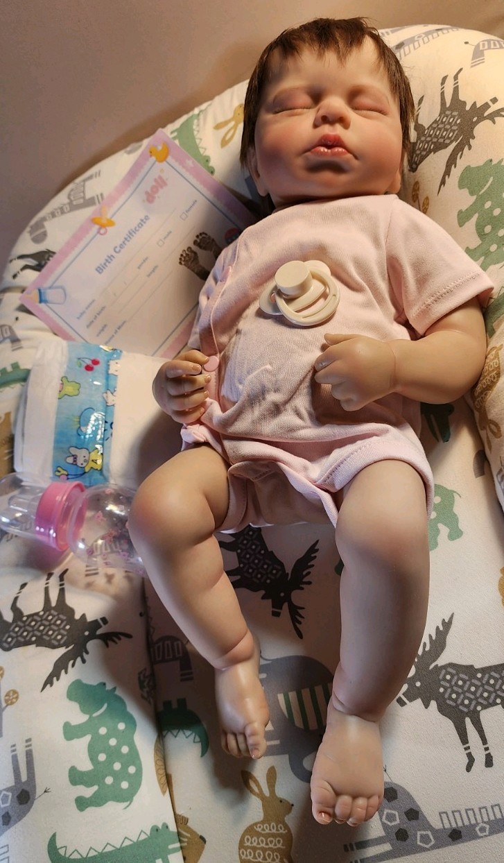 🎄Realistic 19" New Born Baby Doll Female Silicone-Vinyl  🎄🎅🎄