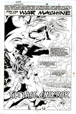 War Machine #10 p1 (1995) Senior / Eklund Title Splash Wanda Tony Spider-Woman