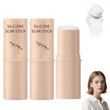 Bagistes 2Pcs Scar Solutions Silicone Scar Stick Made Of 60 Silicone
