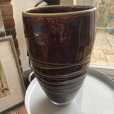 Vintage Leonardo Vase Brown