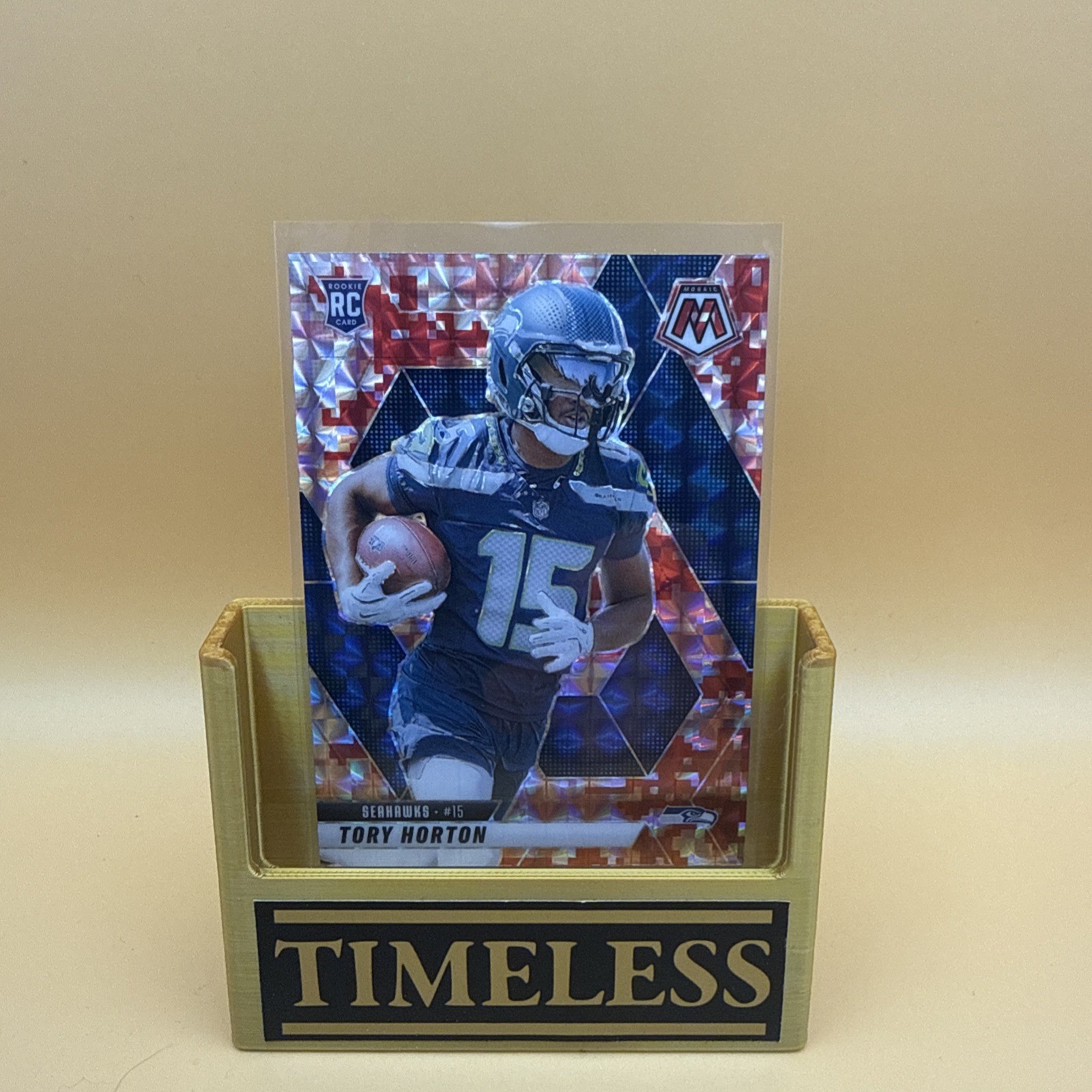 2025 Panini Mosaic - Tory Horton #396 🔥 Red Camo Prizm 🔥(RC) Seahawks