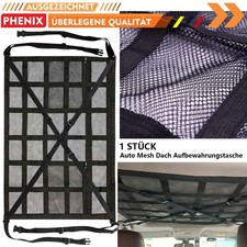 Auto Gepäcknetz Dach Netz Tasche Dachnetz Auto Deckennetz Ablagenetz 90CM*65CM