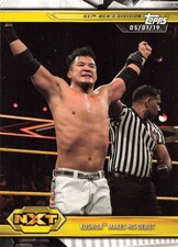Kushida Makes His Debut 2019 Topps WWE NXT #91 Wrestling