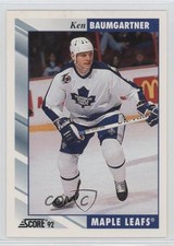 1992-93 Score Ken Baumgartner #35 0a4
