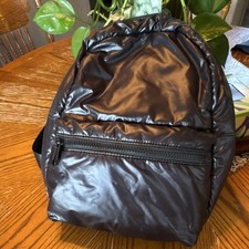 Black Ladies Backpack with Zip Closure, Adjustable Strap, Inner Pockets, Outdoor