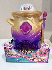 Magic Mixies Magical Misting Cauldron with Interactive Pink Toy - New