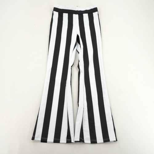 Weisman Elite Multi-Print Flared Pants White Black LC