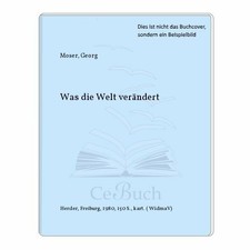 Was die Welt verändert Buch Herder