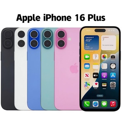 Offene Box Apple iPhone 16 Plus 128GB/256GB 6.7 zoll 5G Smartphone Ohne Vertrag