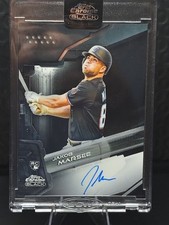 2025 Topps Chrome Black Baseball- Jakob Marsee Auto (RC) #CBA-JMA