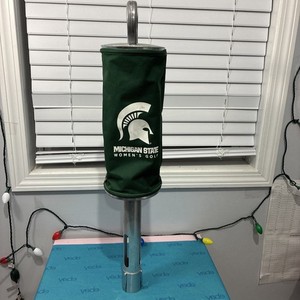Madewell Golf Ball Shag Bag w/ Aluminum Tube Zip Bag Michigan State Women’s Golf