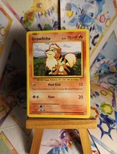 Growlithe 028/102 Base Set (Shadowless) Regular 2016