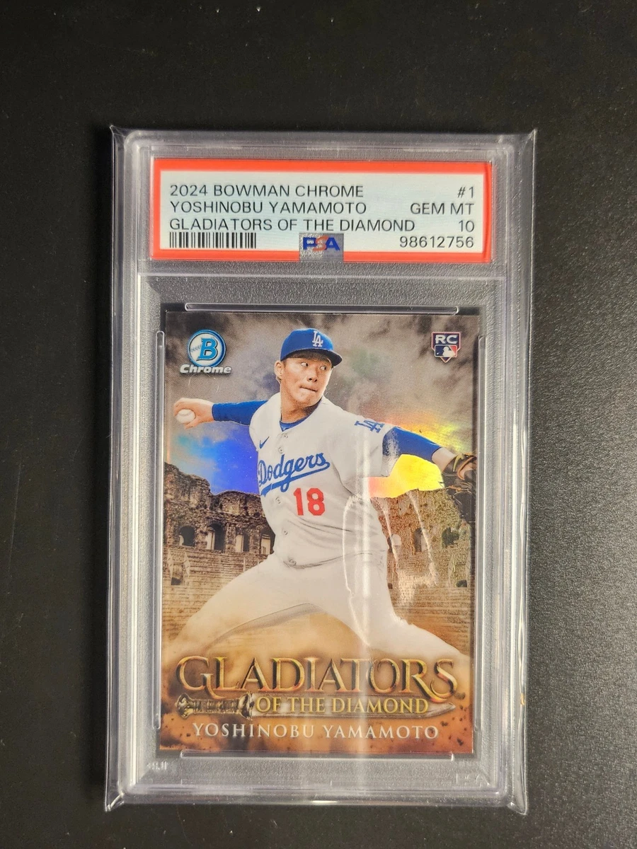 2024 Bowman Chrome - Yoshinobu Yamamoto #GOTD-1 for sale | eBay