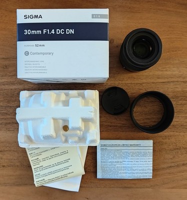 Sigma Contemporary 30mm f1.4 DC DN e-mount