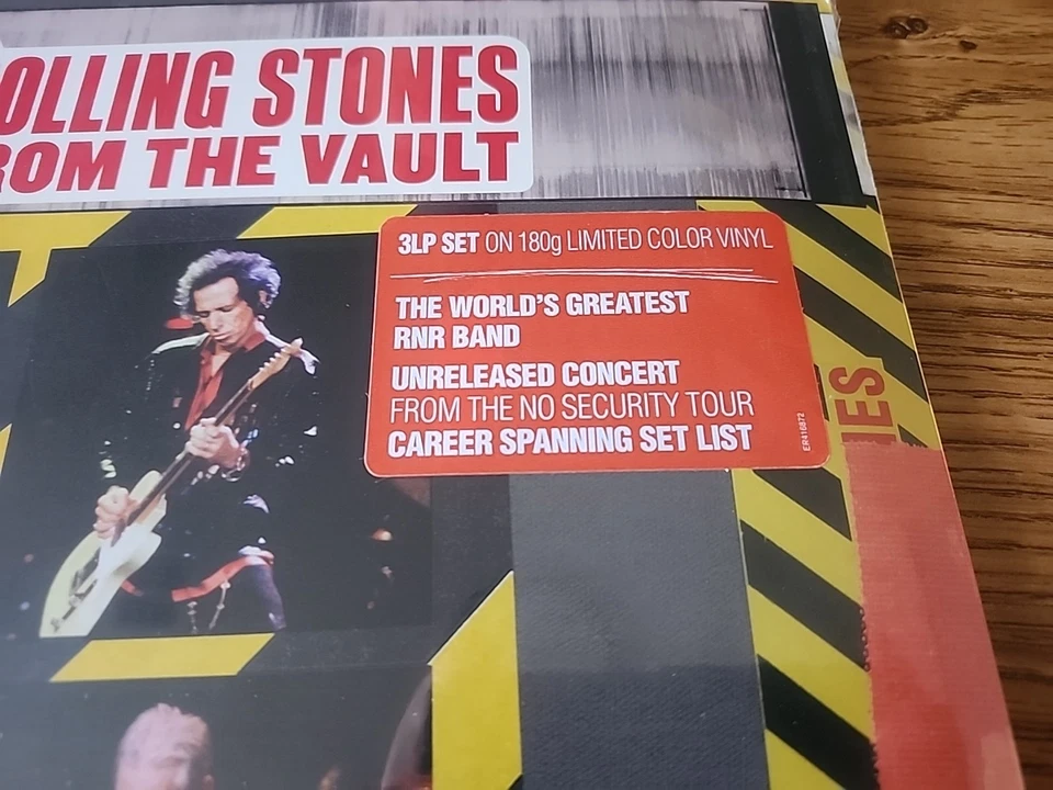 The Rolling Stones sealed "No Security. San Jose '99" 2018 USA three Lp live set - Image 2 of 4