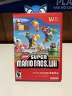 New Super Mario Bros. Wii Nintendo Wii 2009 Cib Complete