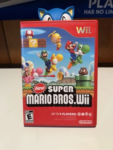 New Super Mario Bros. Wii (Nintendo Wii, 2009) CIB | Complete | Tested #2