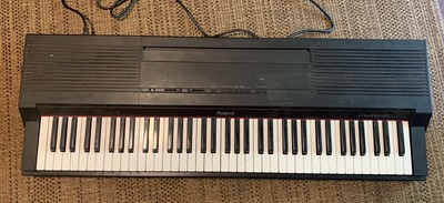 Rare Vintage Roland Hp 600 Digital Piano Semi Weighted 76 Keys Ebay