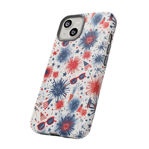 Phone Ink - Tough Case for iPhone Galaxy Pixel - July 4 USA Pattern - 第 55/191 張圖片