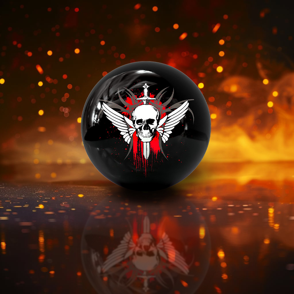 Boule de bowling Skull Soar pour animer vos soirées funball entre amis