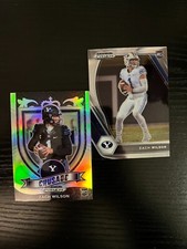 2021 PRIZM DRAFT PICKS Zach Wilson rookie card + SILVER crusade refractor/INSERT