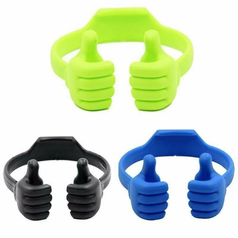 Thumbs Up Mobile Cell Phone Holder Movie Watching Lazy Bed Desktop Mount Stand - Image 3 of 4