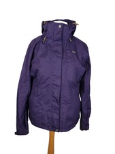 Tog24 Tog Twenty Four Women’s Purple Outdoor Coat Jacket Milatex 5000 12 - 14 Uk