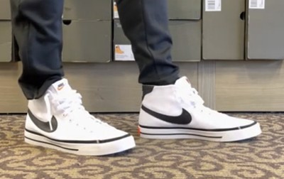 Nike Court Legacy CNVS Trainers Mid DD0162 600 UNIVERSITY RED TN 95 90 |  eBay