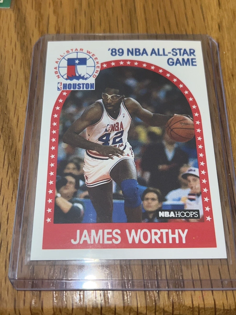James Worthy 1989 NBA Hoops 219 LA Los Angeles Lakers 89 All Star Game