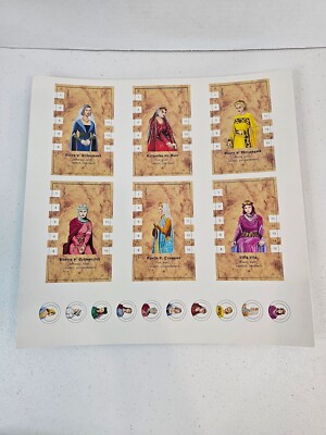 Euro Games Knights: Brave & Bold Ritter Ohne Furcht und Tadel Unpunched Card