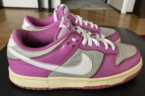 NIKE VTG DUNK LOW PRO MAGENTA VIOLA GRAY WHITE 302517 011 UNIQUE RARE!  Sz:40 | eBay