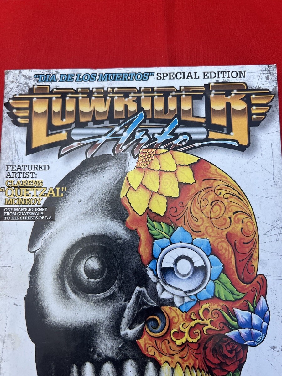 LOWRIDER ARTE Magazine Oct-Nov 2008, Day of the Dead art