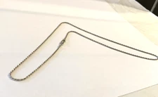 14k White Gold RCI 18" Rope Chain - 3.8 Grams - 1.3mm