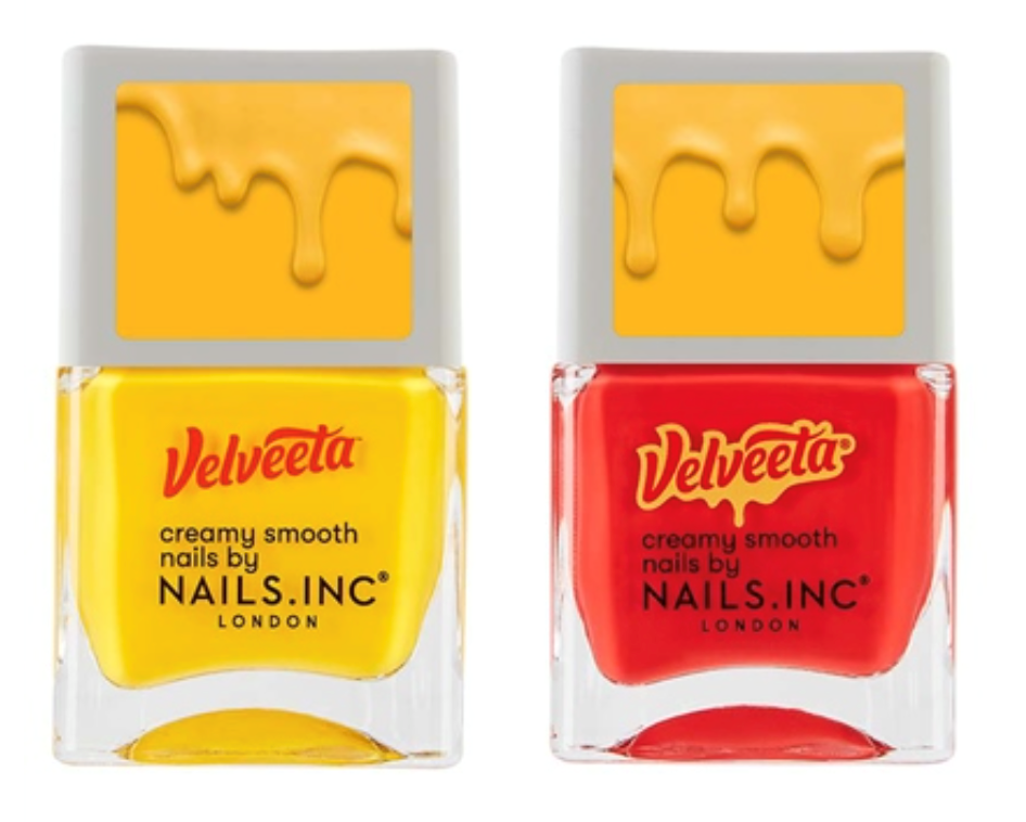 NAILS INC La Dolce Velveeta Cheese Scented Nail Polish Duo NEW in Box,FREE SHIP eBay