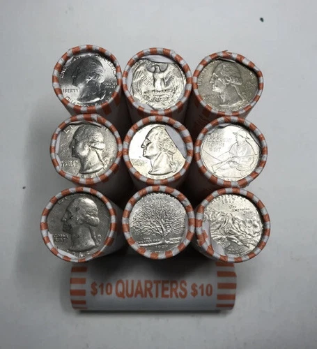 ONE {1} Roll OBW Unsearched Bank Sealed Quarters ($10 FV) ~ Possible West Point