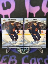 2023-24 Upper Deck MVP Hockey - Vincent Desharnais RC - Ice Battles & Base
