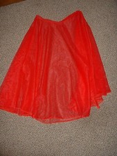 Four Capezio Wraps: Two Red short and long , One short White, One short Black