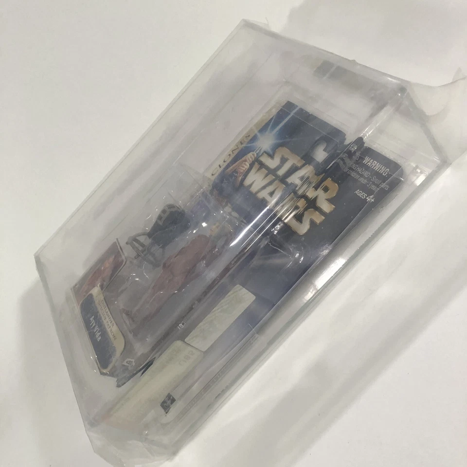 Star Wars AFA U85 Calificado AYY VIDA Outlander Club Nocturno Patrón AOTC #38 Oro SAGA Foto 4 de 4